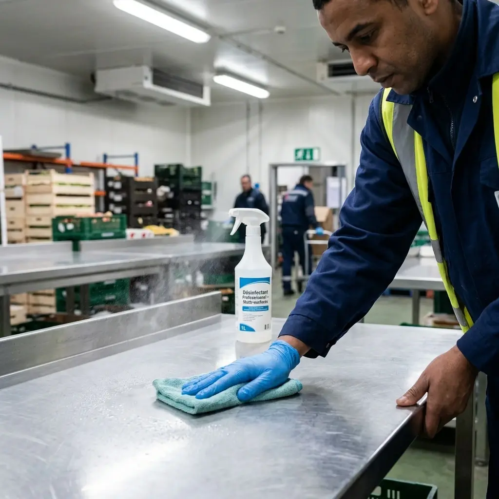 Bons réflexes avant, pendant et après la désinfection