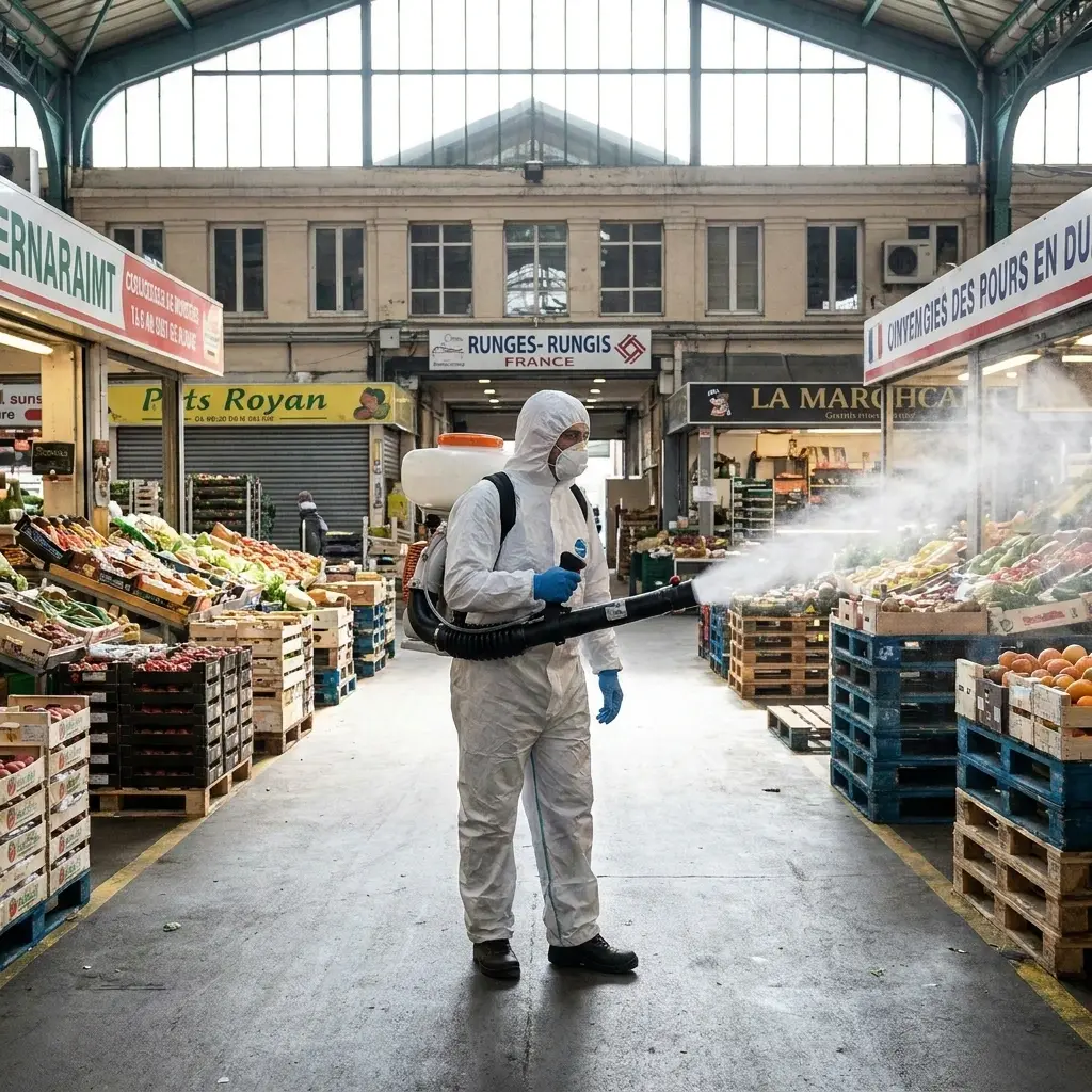 Besoin d’une désinfection rapide à Rungis ?