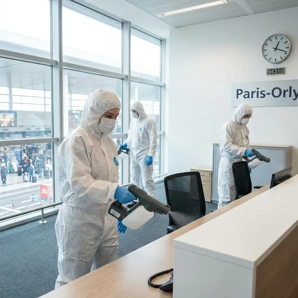 Besoin d'une désinfection rapide à Orly ?