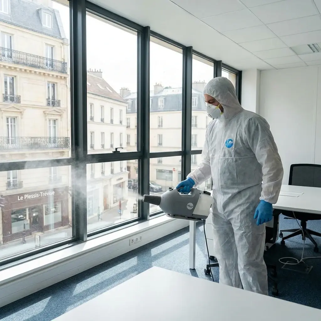 Comment se déroule l'intervention au Plessis-Trévise ?