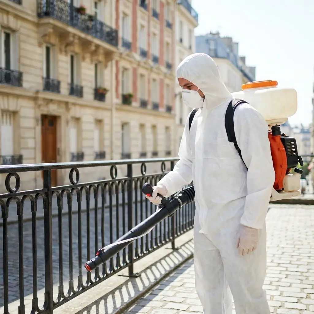 Comment se déroule la désinfection à Maisons-Alfort ?