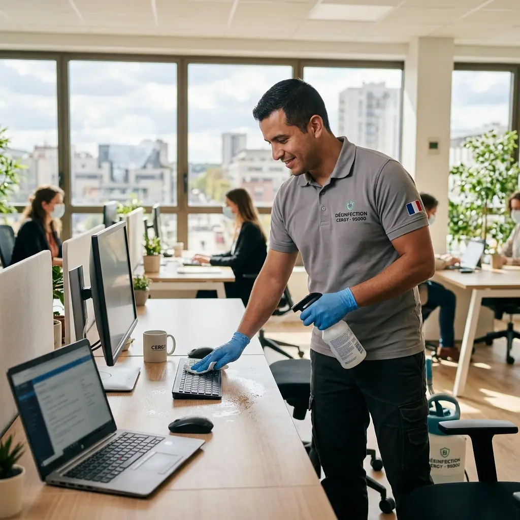Pourquoi faire confiance à notre expertise en désinfection à Cergy