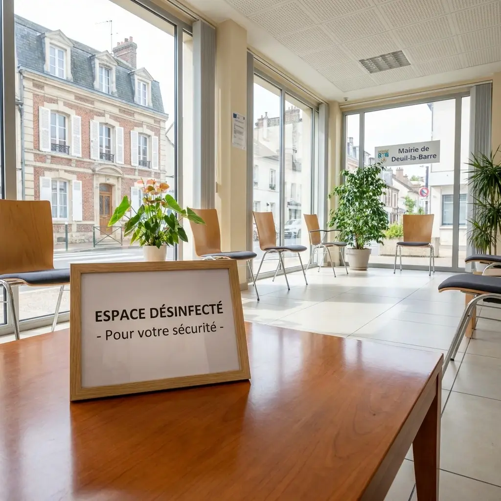 Notre protocole de désinfection sur place