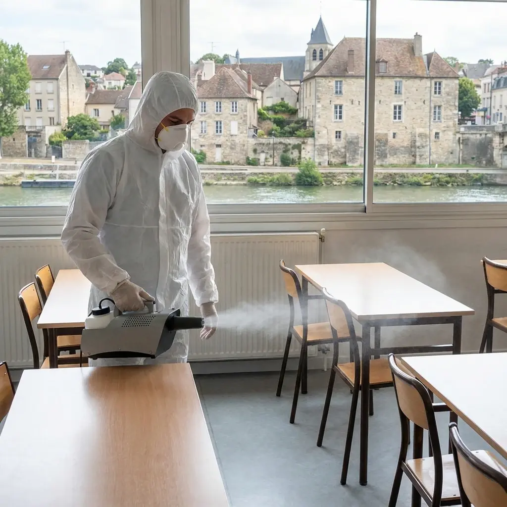 Comment se déroule l'intervention à Herblay-sur-Seine ?
