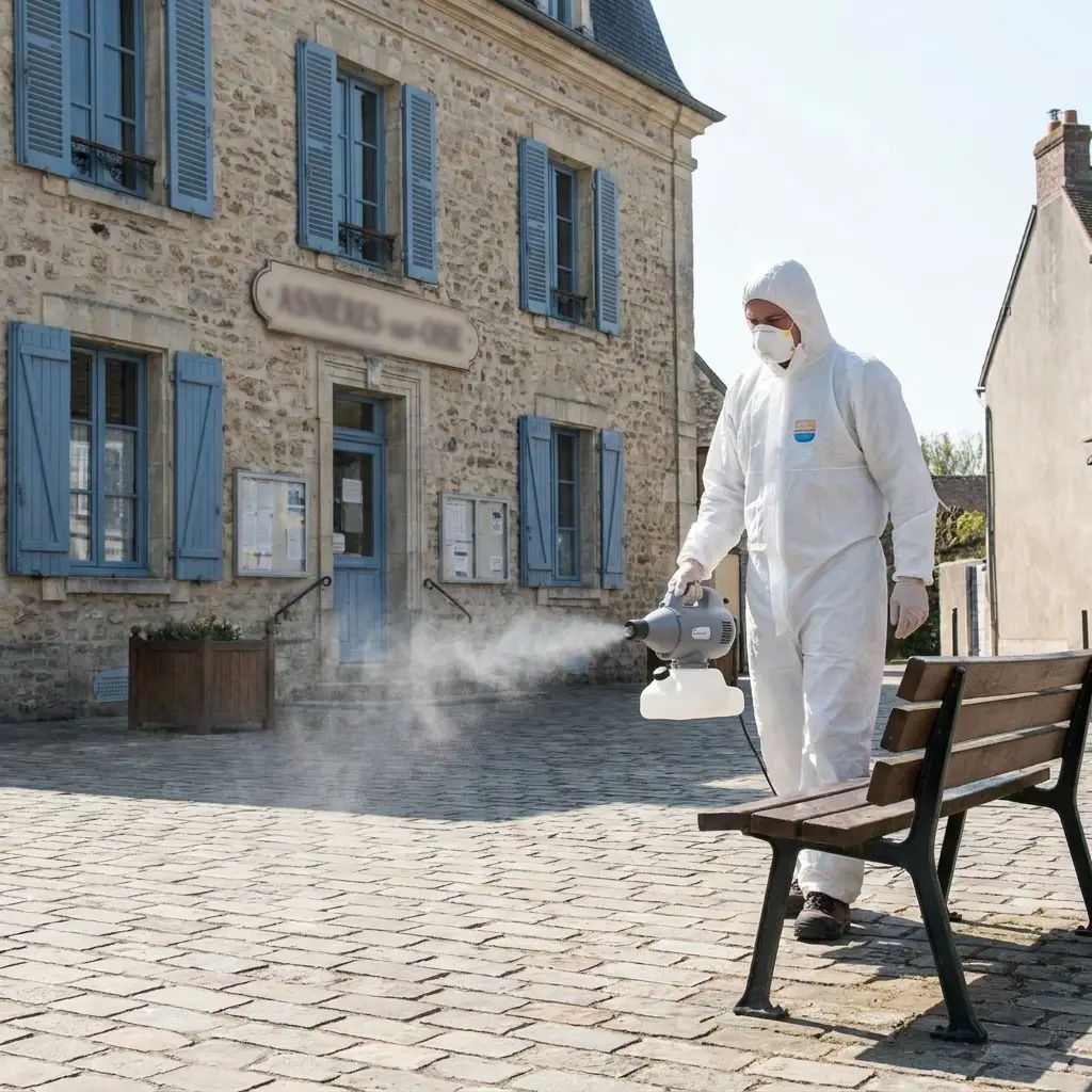 Comment se déroule l'intervention à Asnières-sur-Oise ?