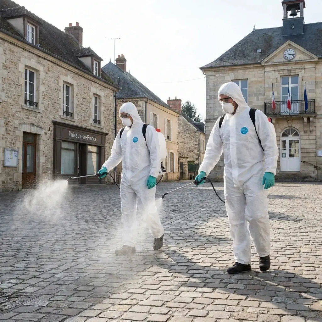 Pourquoi nous choisir pour votre désinfection à Puiseux-en-France