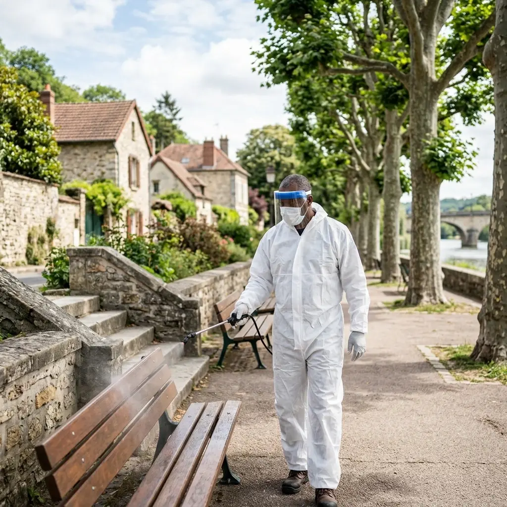 Comment se déroule l'intervention à La Frette-sur-Seine ?