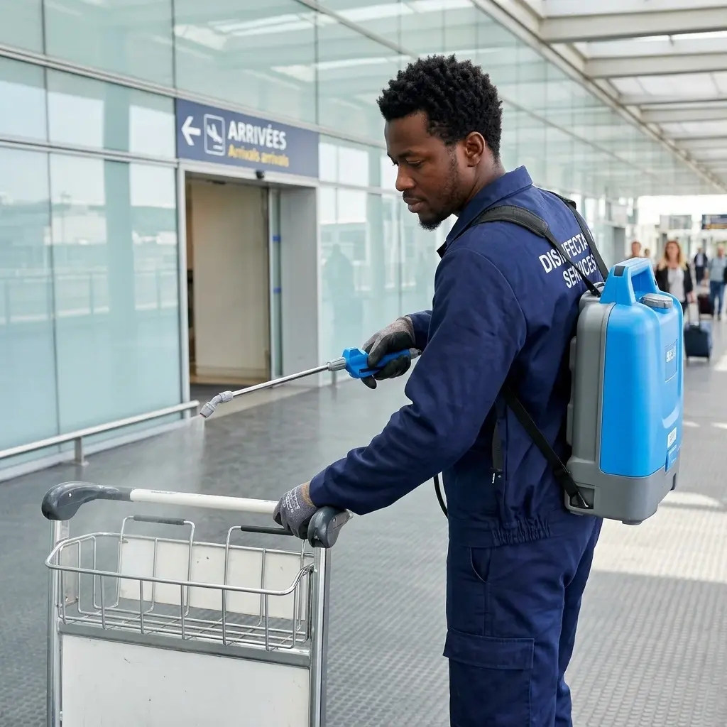 Pourquoi choisir notre service de désinfection à Roissy-en-France