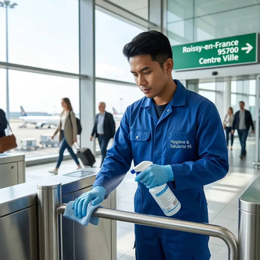 Comment se déroule l'intervention à Roissy-en-France ?