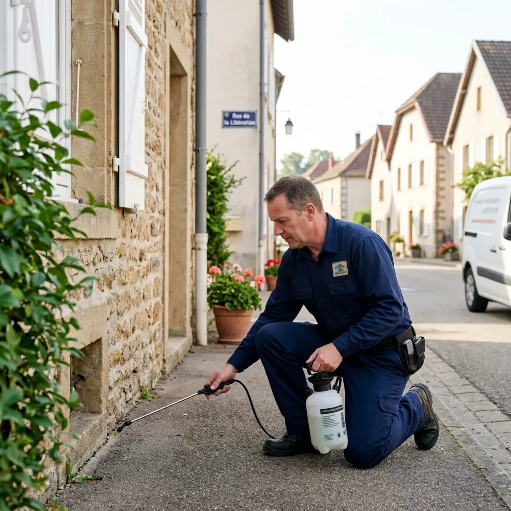Situations courantes : cafards, punaises de lit et frelons dans la Moselle