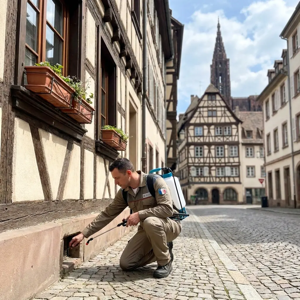 Situations courantes : cafards, punaises de lit et fourmis dans le Bas-Rhin