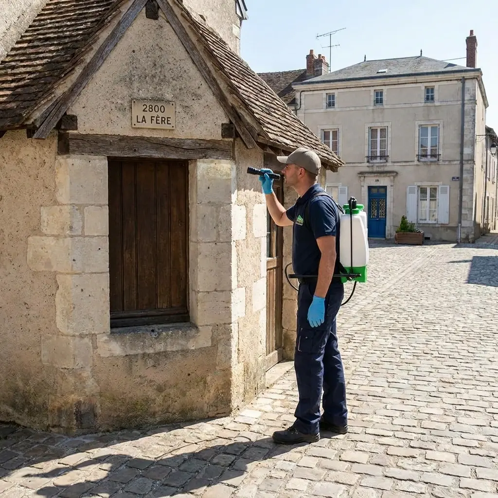 Comment se déroule l'intervention à La Fère ?