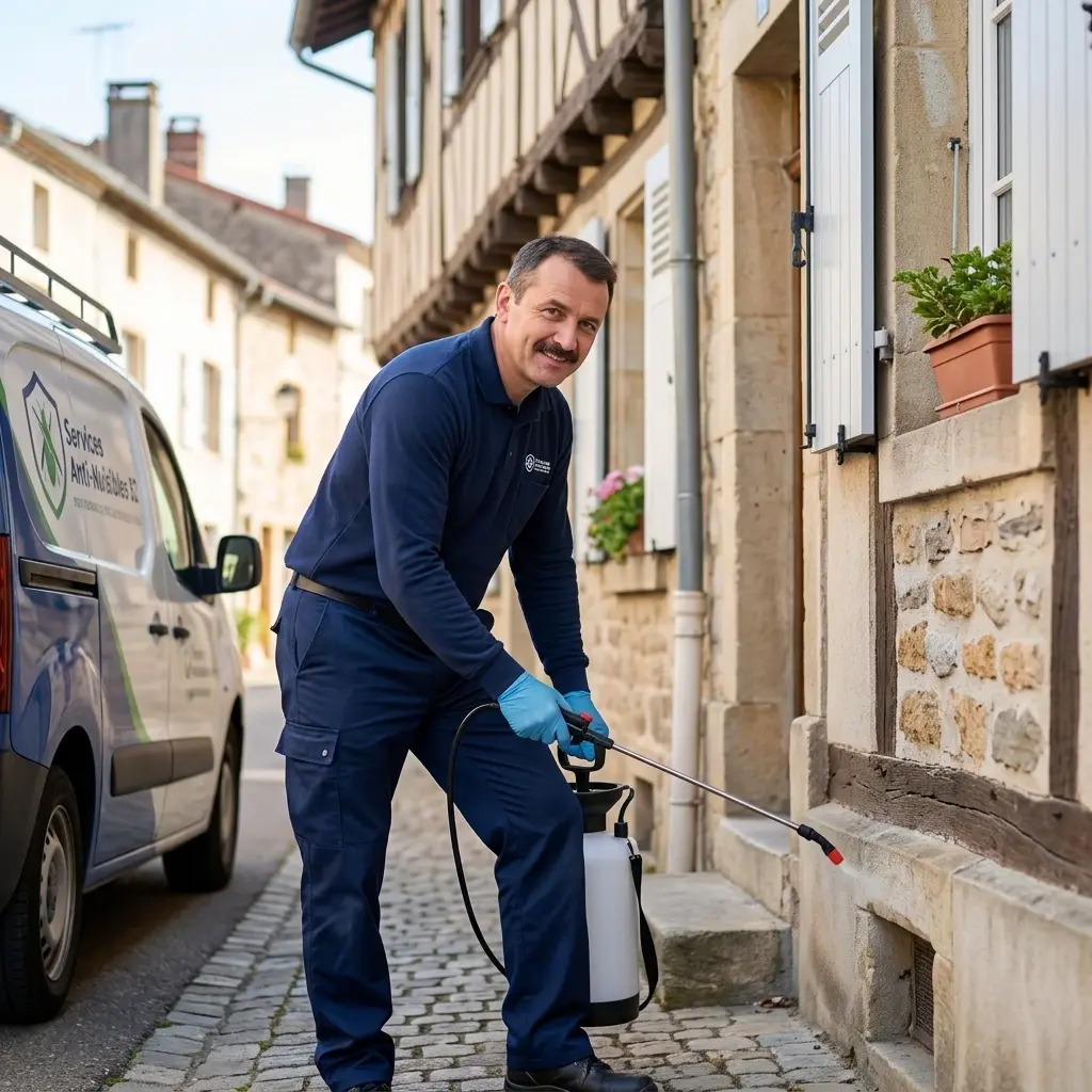 Un traitement professionnel pour éradiquer les nuisibles
