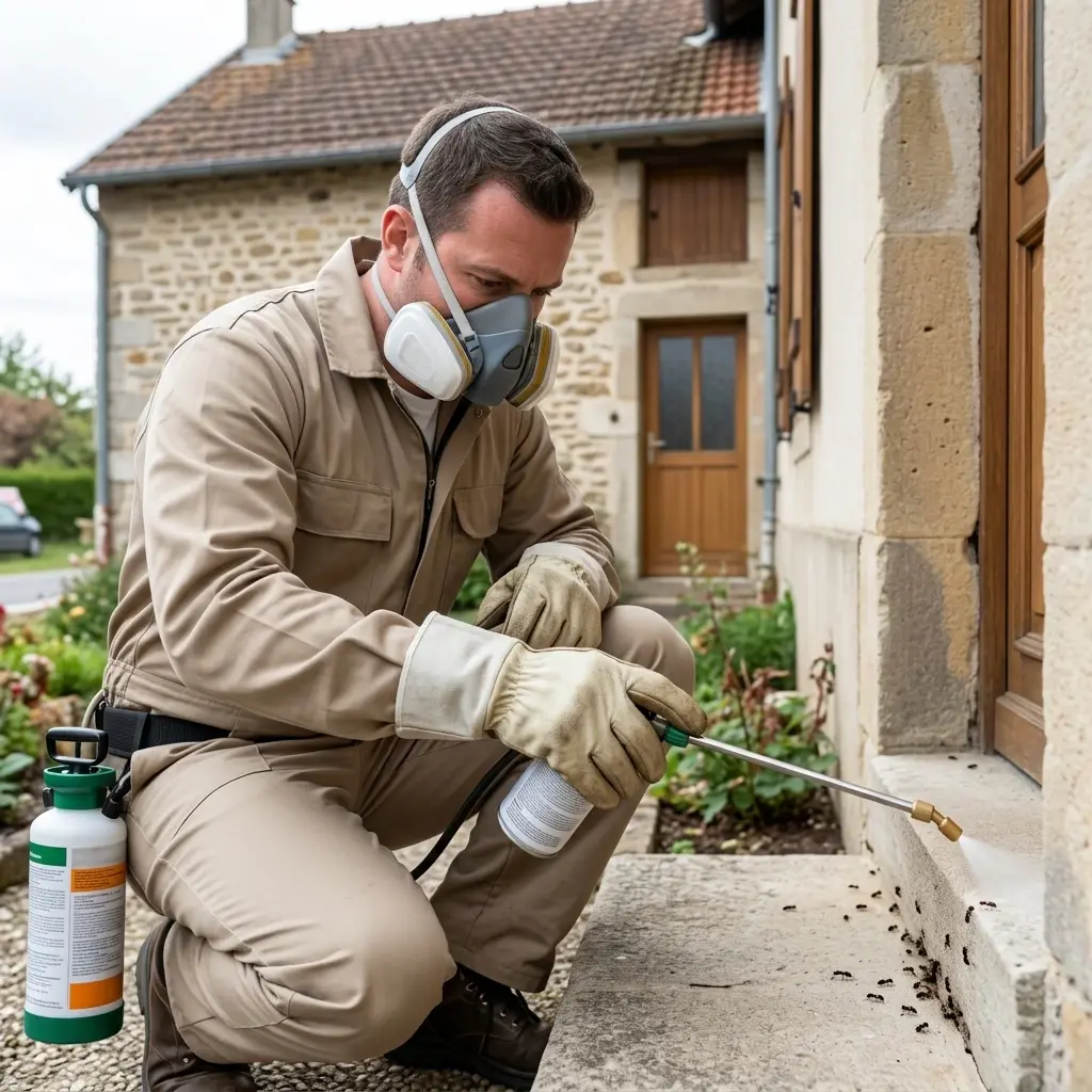 Un traitement professionnel pour éradiquer les insectes