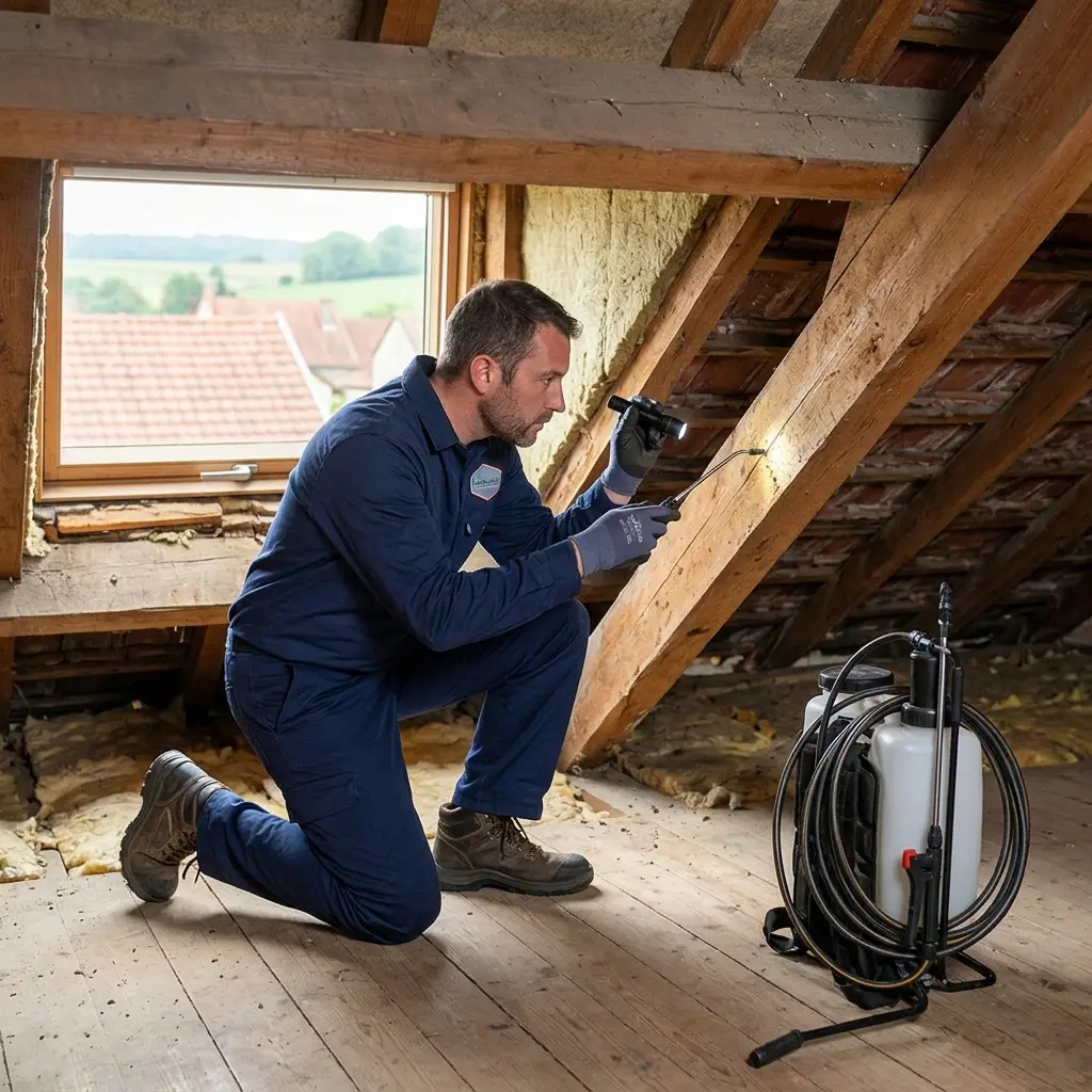 Un traitement professionnel et durable contre les insectes