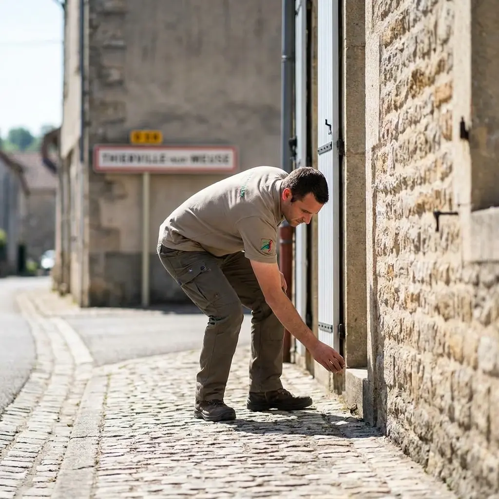 Comment se déroule l'intervention à Thierville-sur-Meuse ?