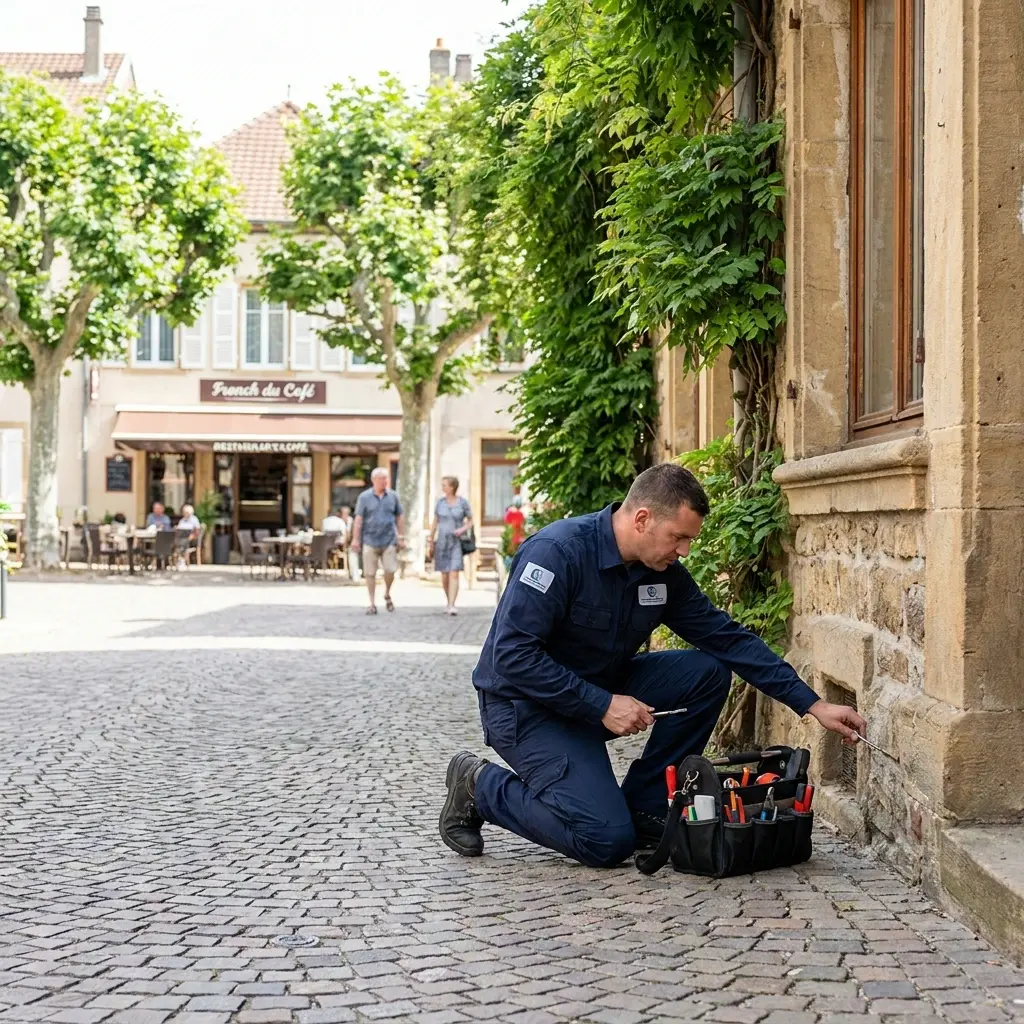 Un traitement précis contre les insectes