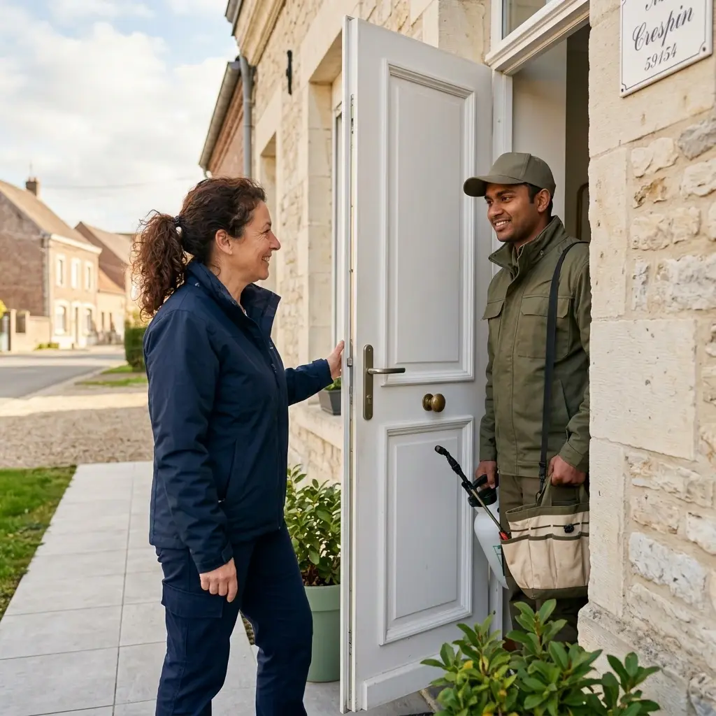 Comment se déroule l'intervention à Crespin ?