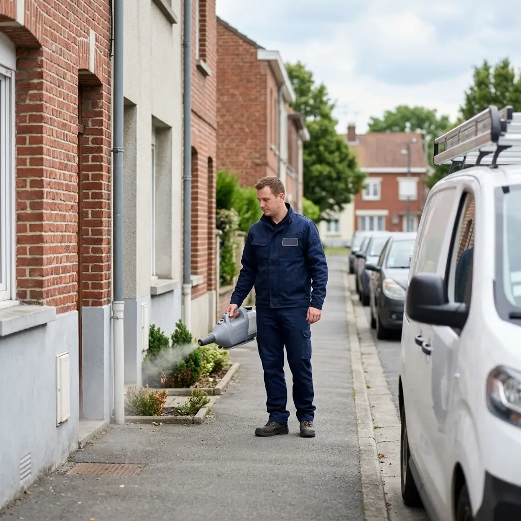 Comment se déroule l'intervention à Lambres-lez-Douai ?