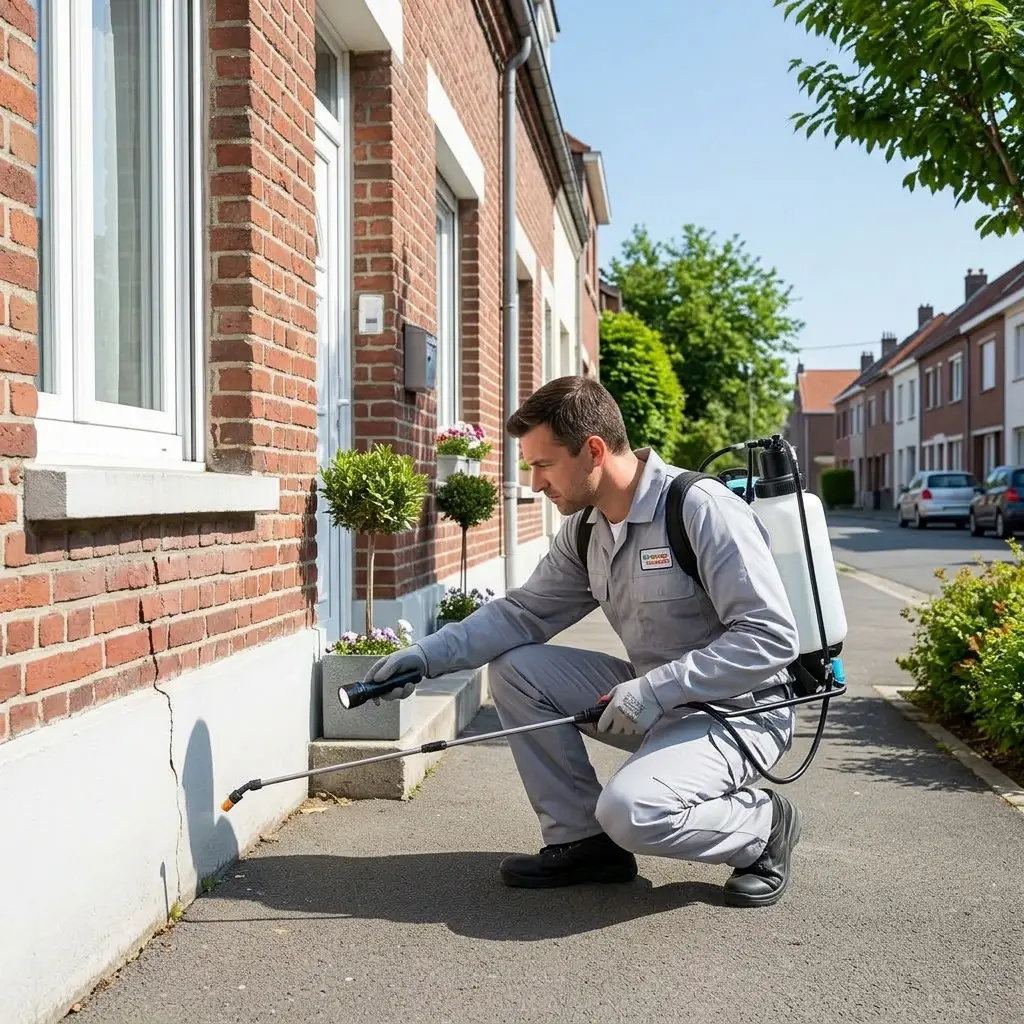 Notre approche technique pour éradiquer les insectes
