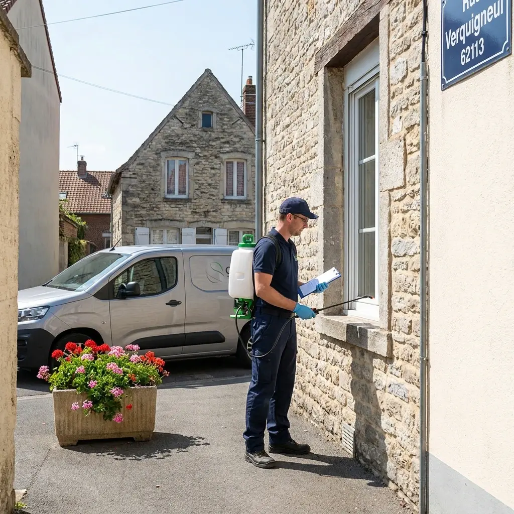 Comment se déroule l'intervention à Verquigneul ?