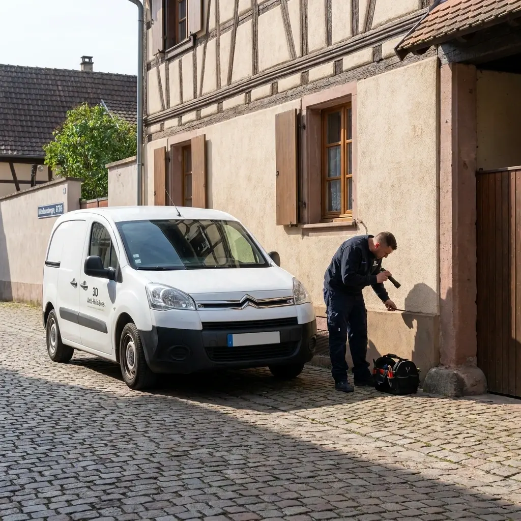 Comment se déroule l'intervention à Mittelhausbergen ?
