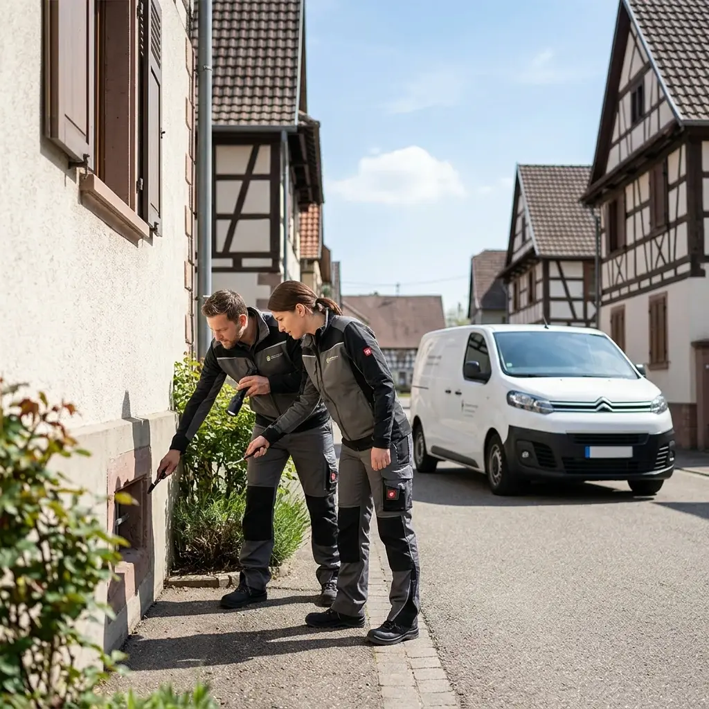 Un traitement professionnel pour éradiquer les insectes