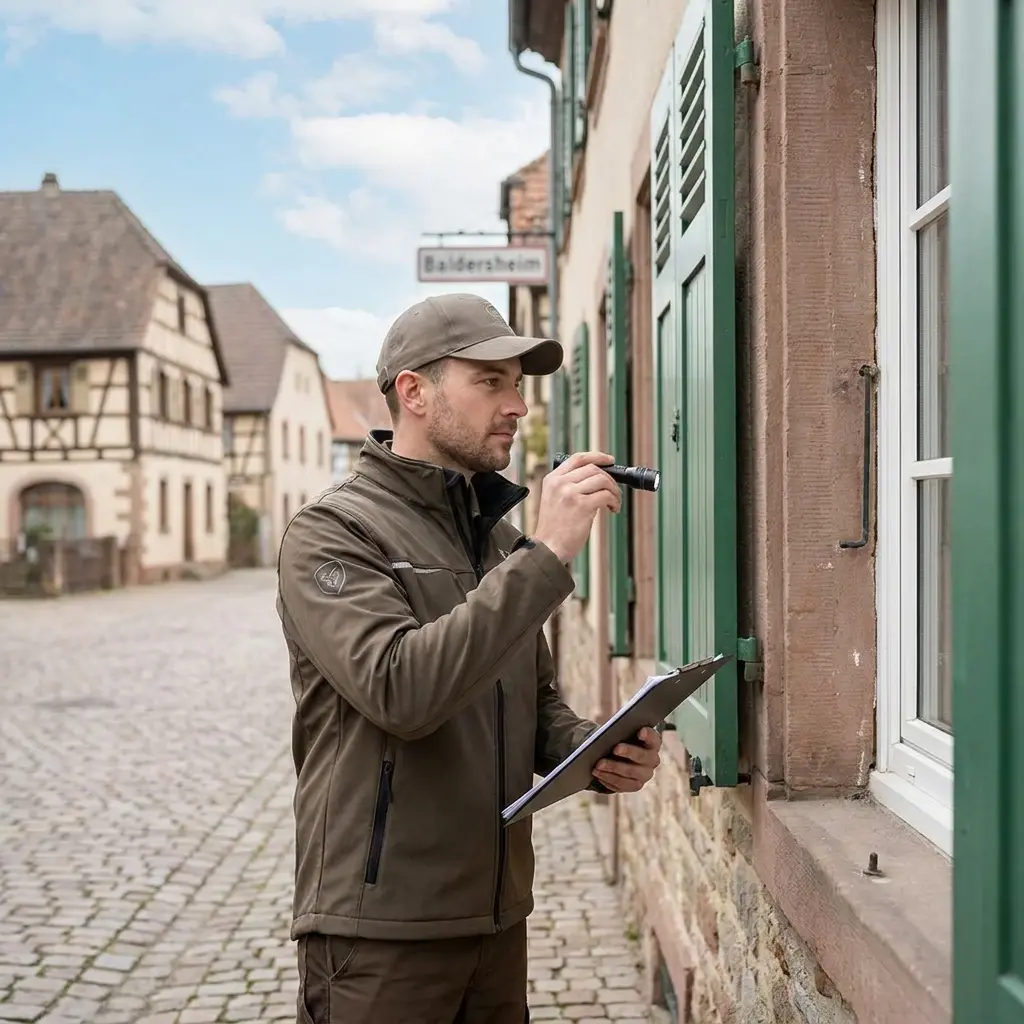 Comment se déroule l'intervention à Baldersheim ?