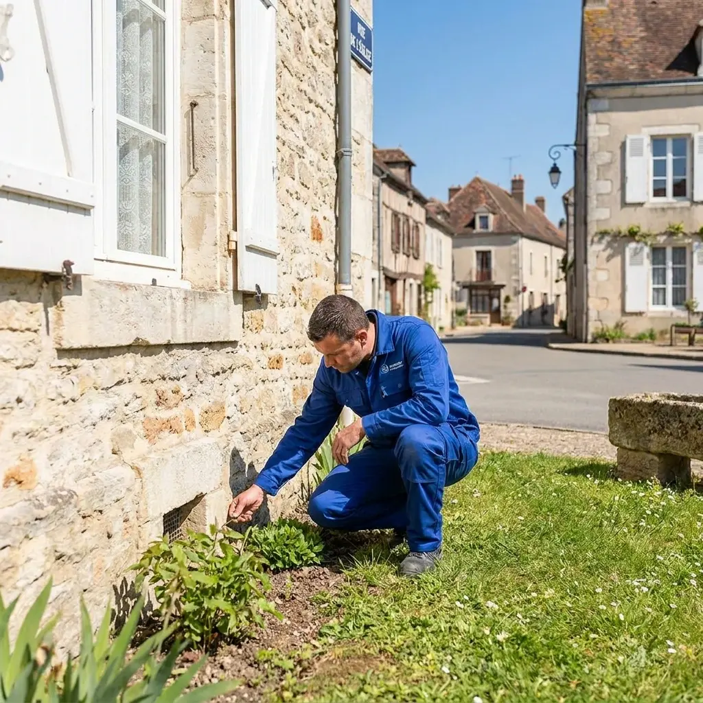 Comment se déroule l'intervention à Saint-Thibault-des-Vignes ?