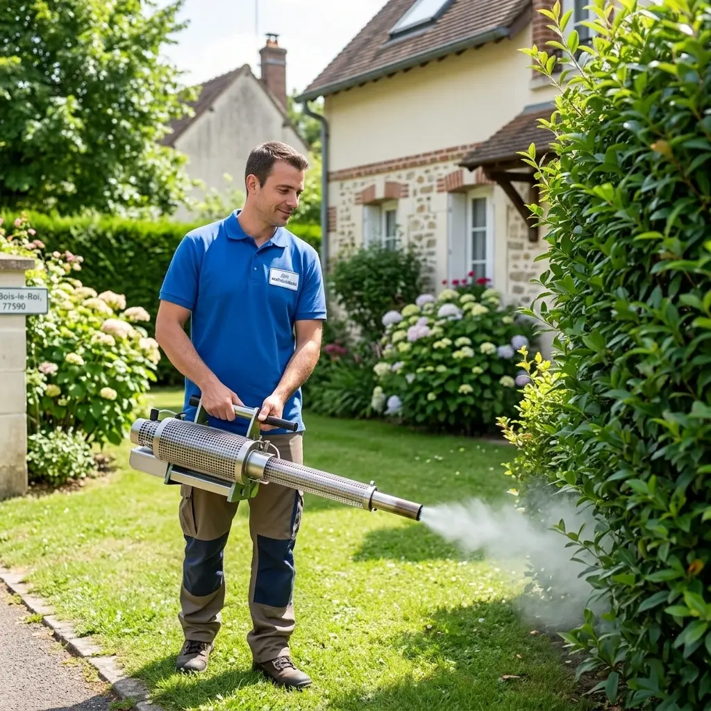 Comment se déroule l'intervention à Bois-le-Roi ?