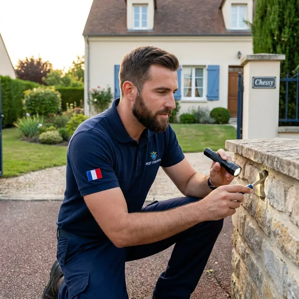 Comment se déroule l'intervention à Chessy ?