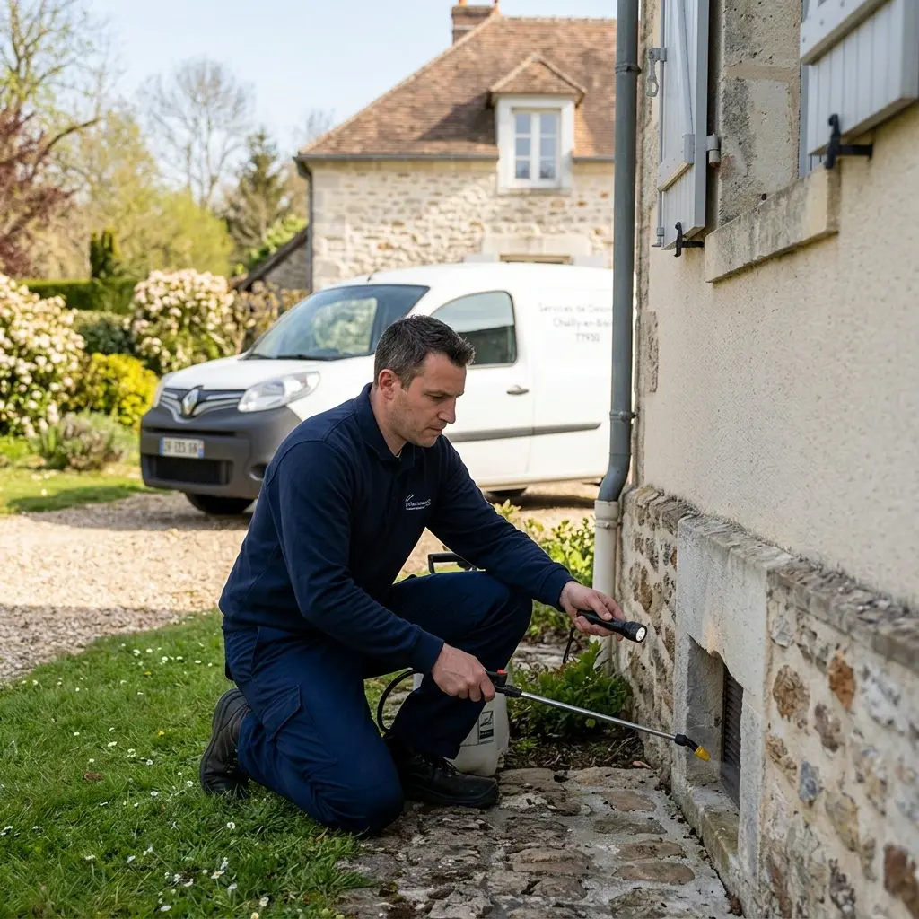 Un traitement professionnel pour éradiquer les nuisibles