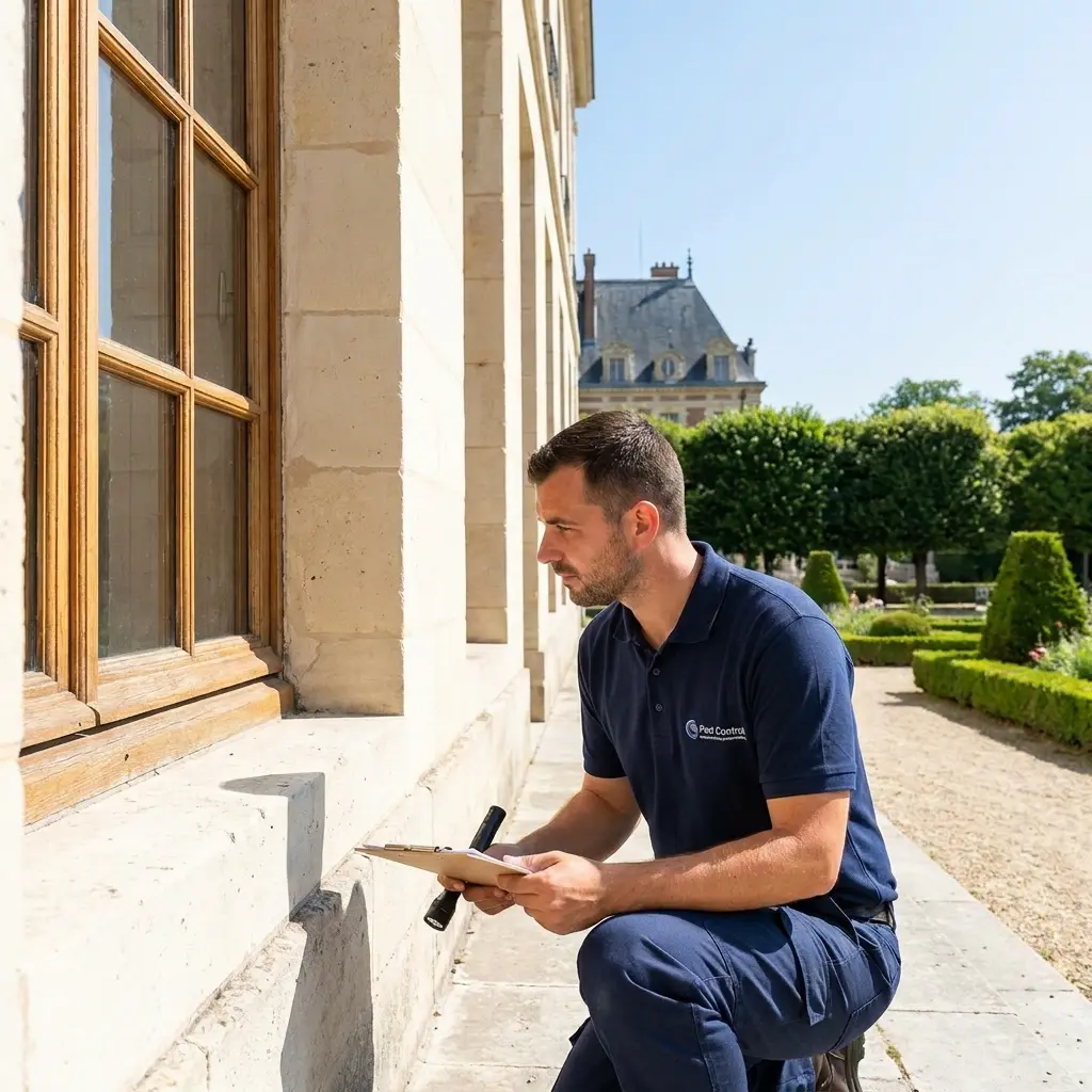 Comment se déroule l'intervention à Versailles ?