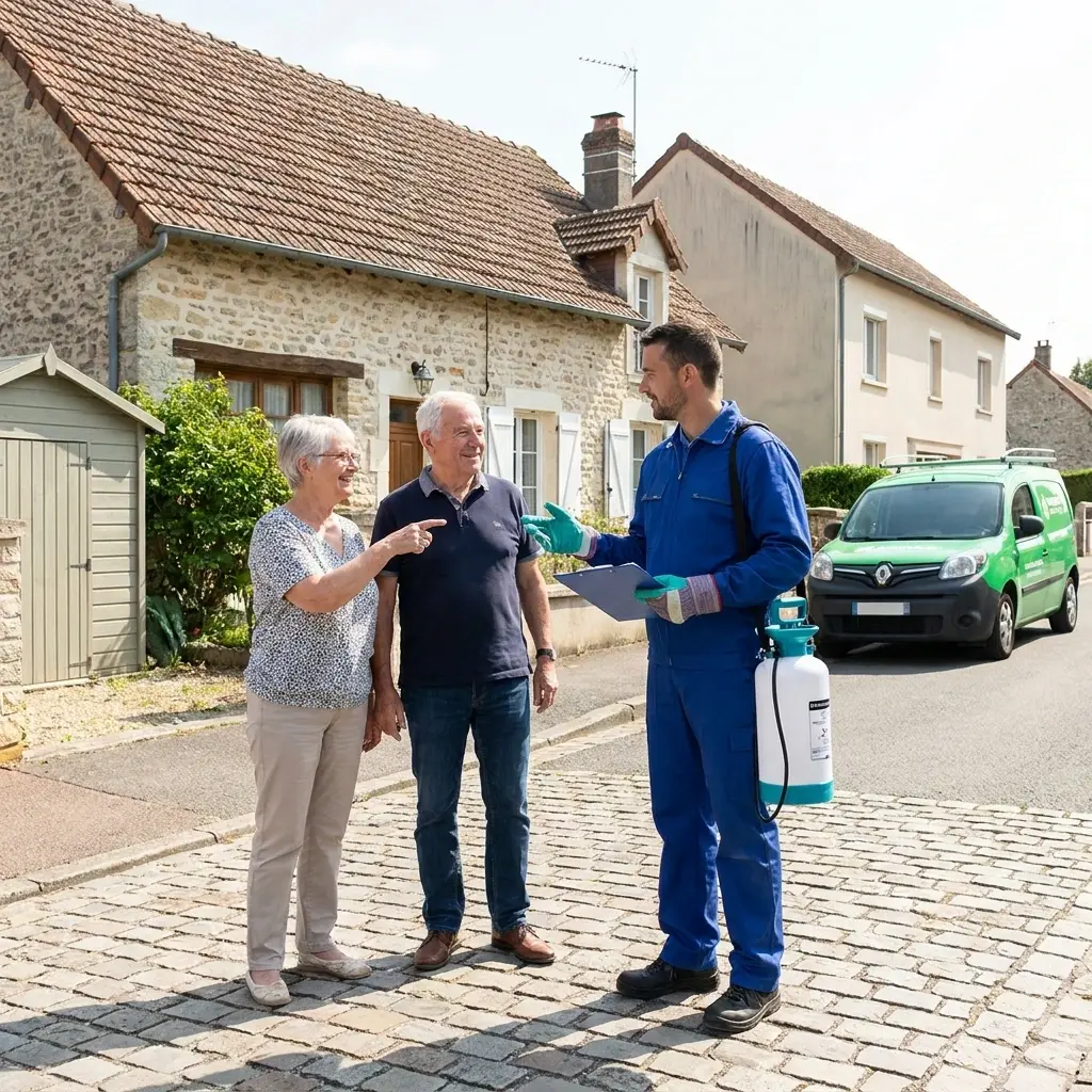 Comment se déroule l'intervention à La Verrière ?