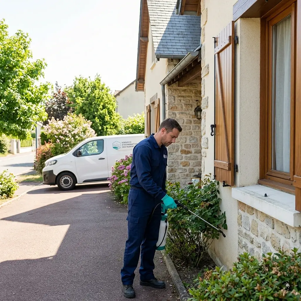 Un environnement sain sans insectes nuisibles chez vous