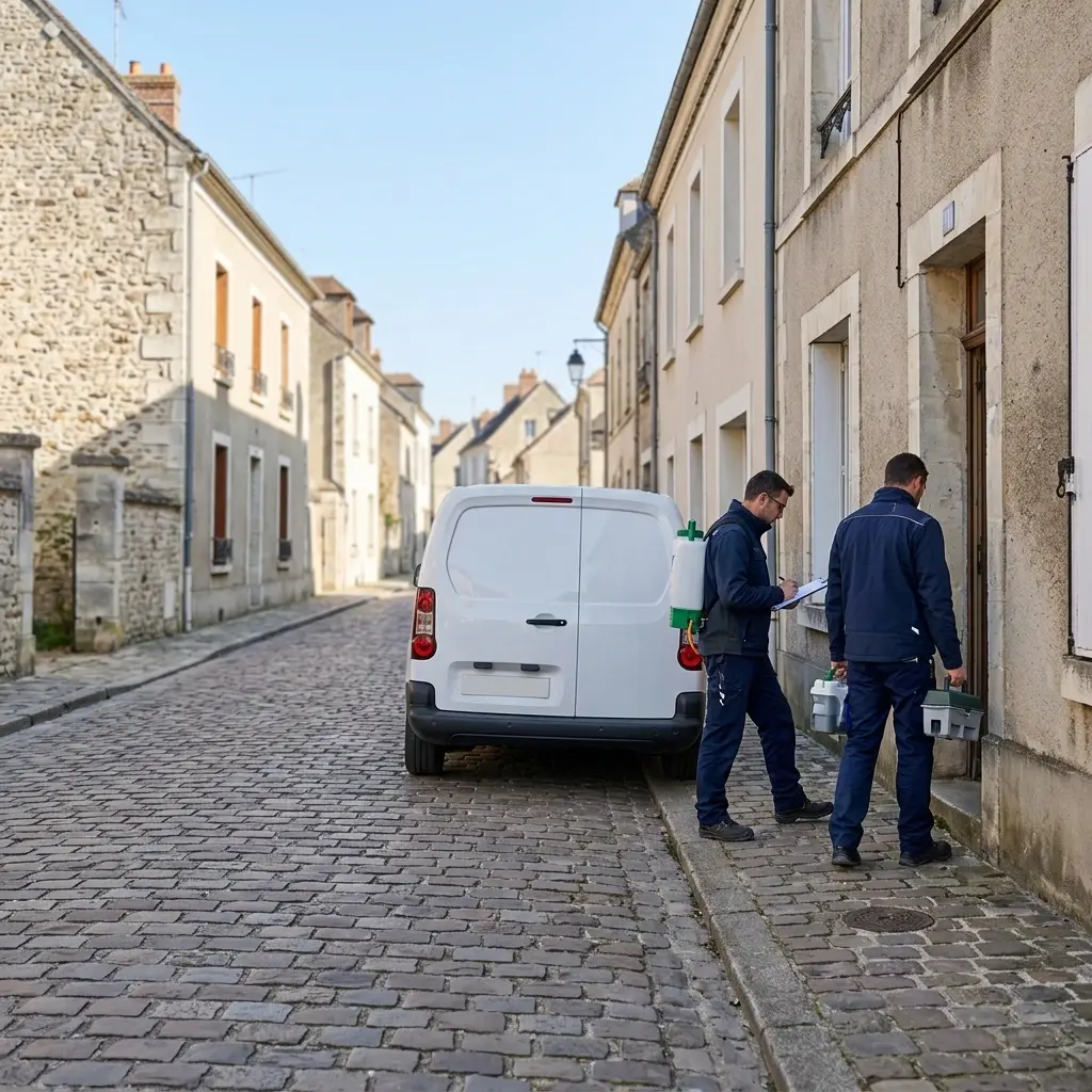 Comment se déroule l'intervention à Neauphle-le-Château ?
