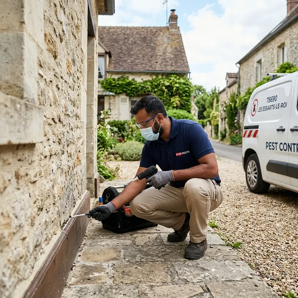 Une approche technique pour éradiquer les insectes