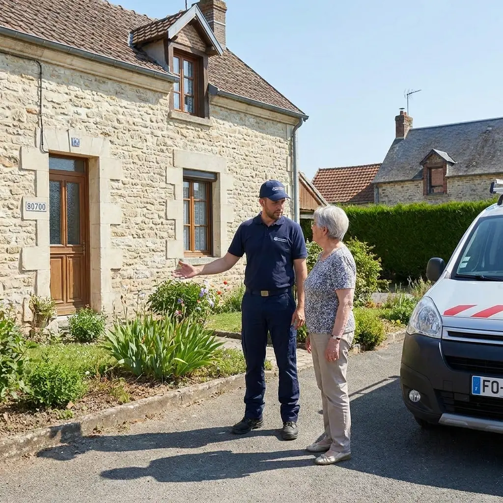 Comment se déroule l'intervention à Roye ?