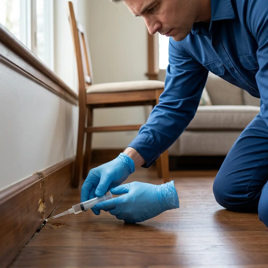 Traitement professionnel et ciblé contre les insectes