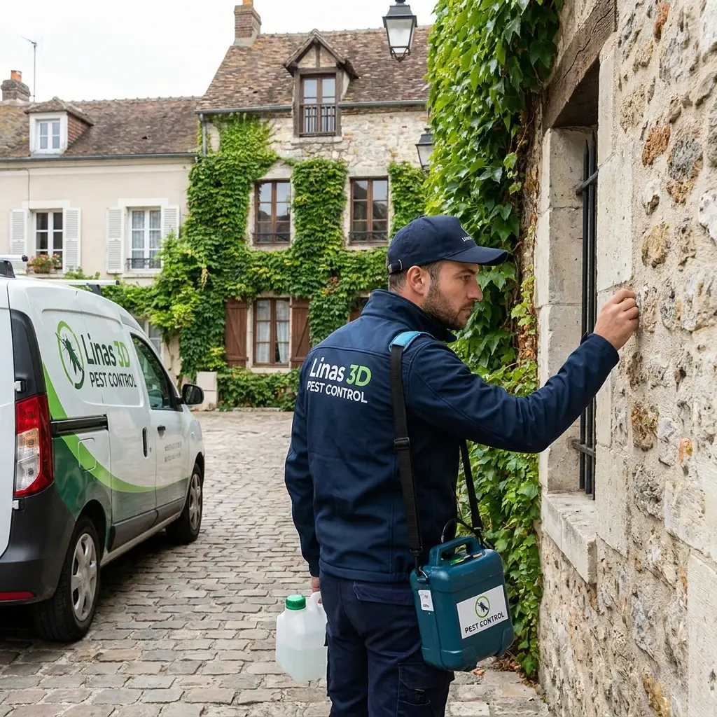 Comment se déroule l'intervention à Linas ?