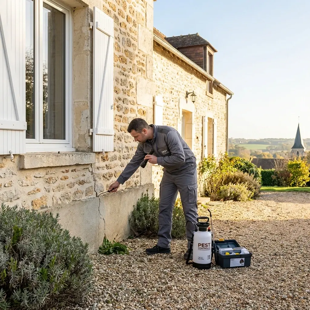 Une approche technique pour éradiquer les insectes