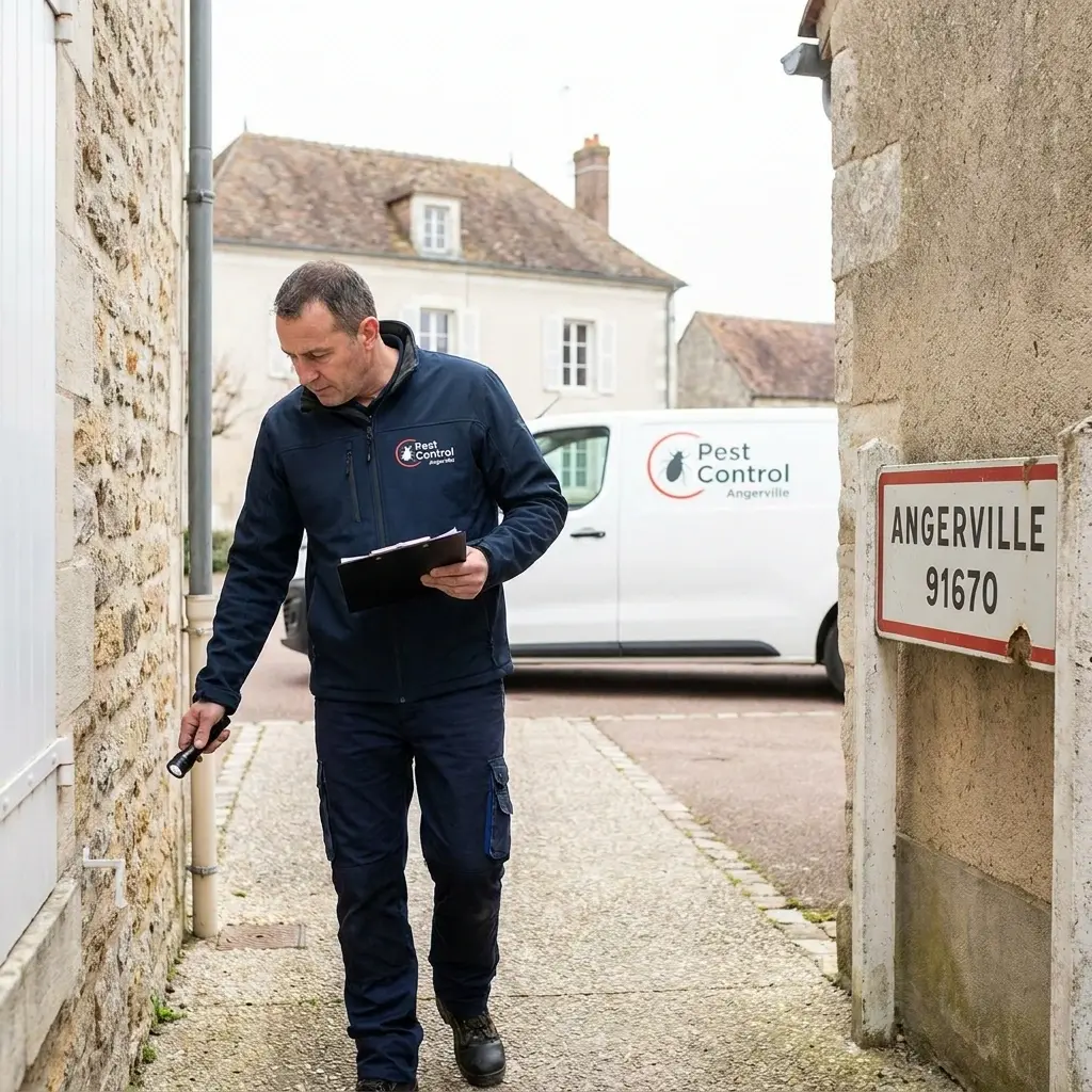 Comment se déroule l'intervention à Angerville ?