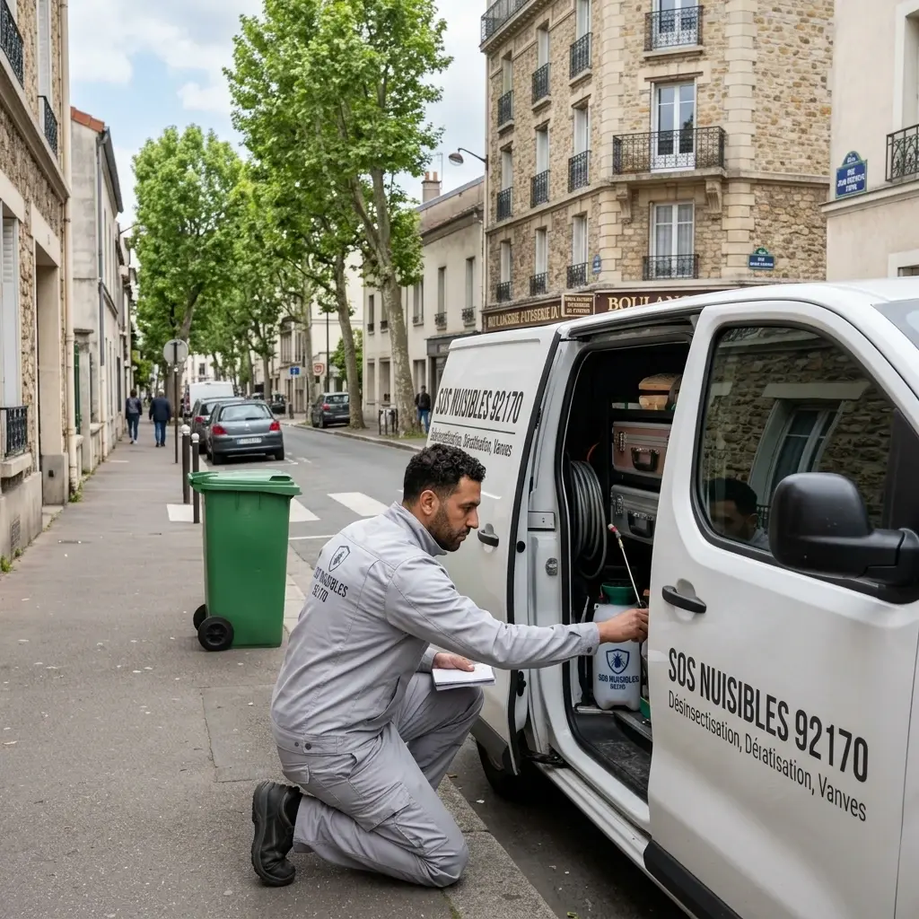 Comment se déroule l'intervention à Vanves ?