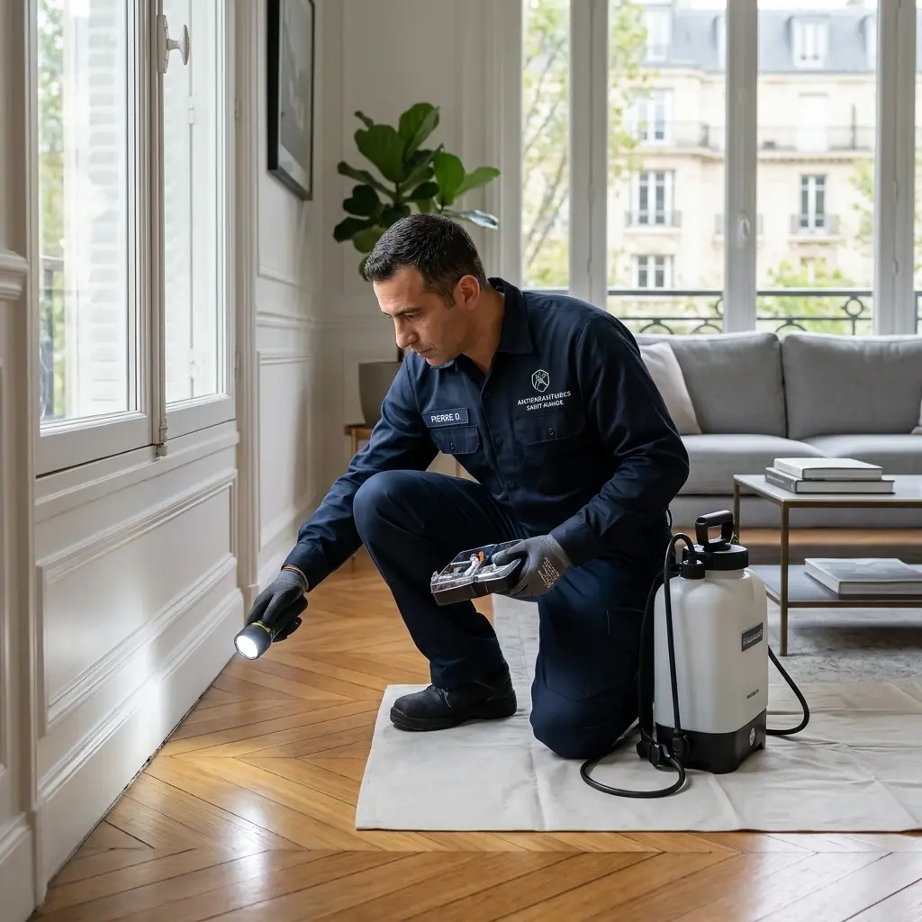 Un traitement technique et ciblé contre les insectes