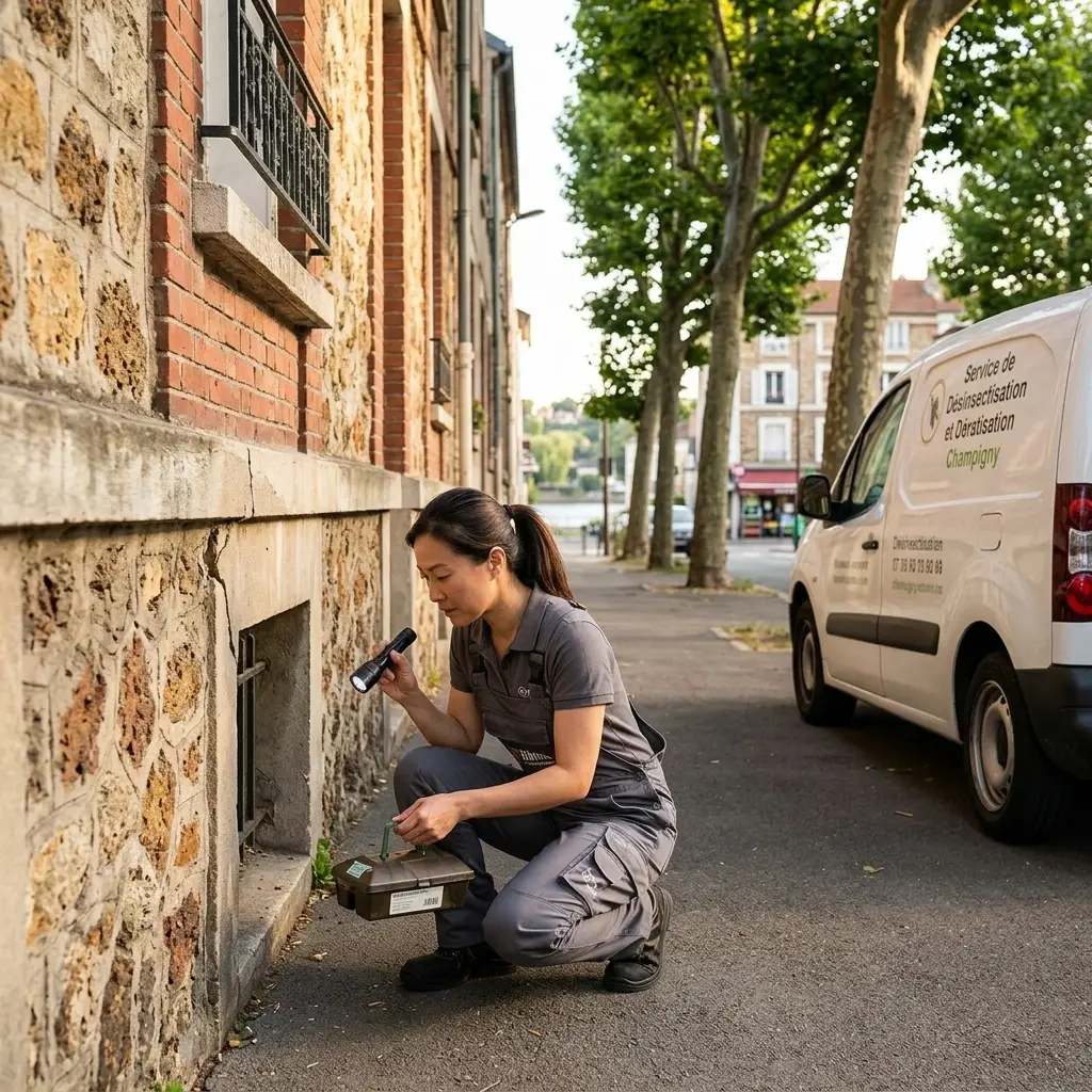 Comment se déroule l'intervention à Champigny-sur-Marne ?