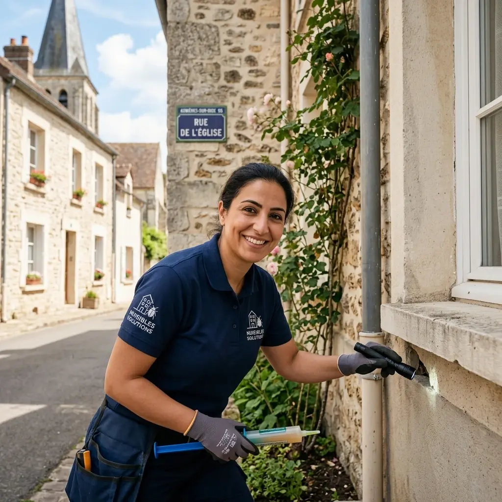 Comment se déroule l'intervention à Asnières-sur-Oise ?