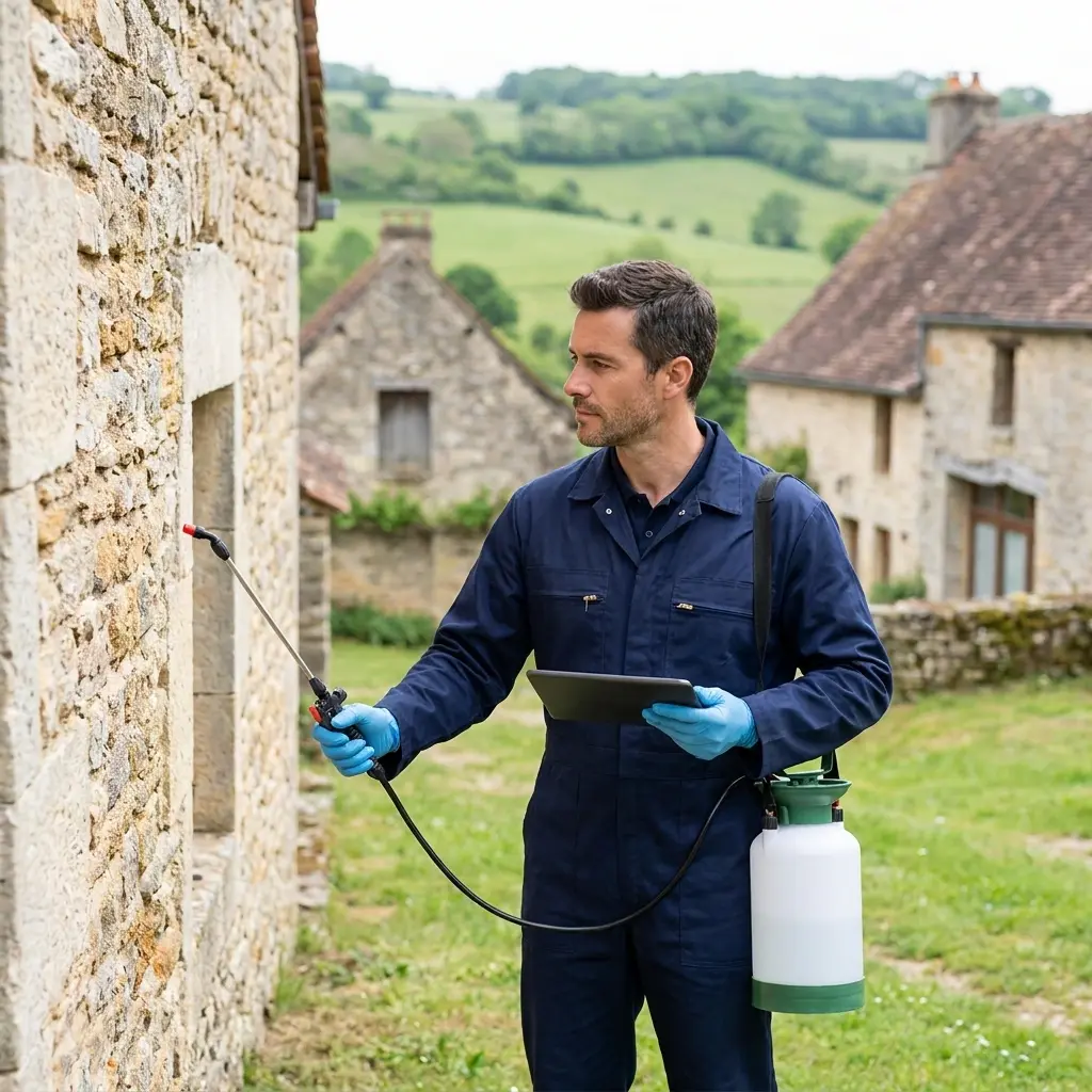 Un traitement technique et ciblé contre les insectes