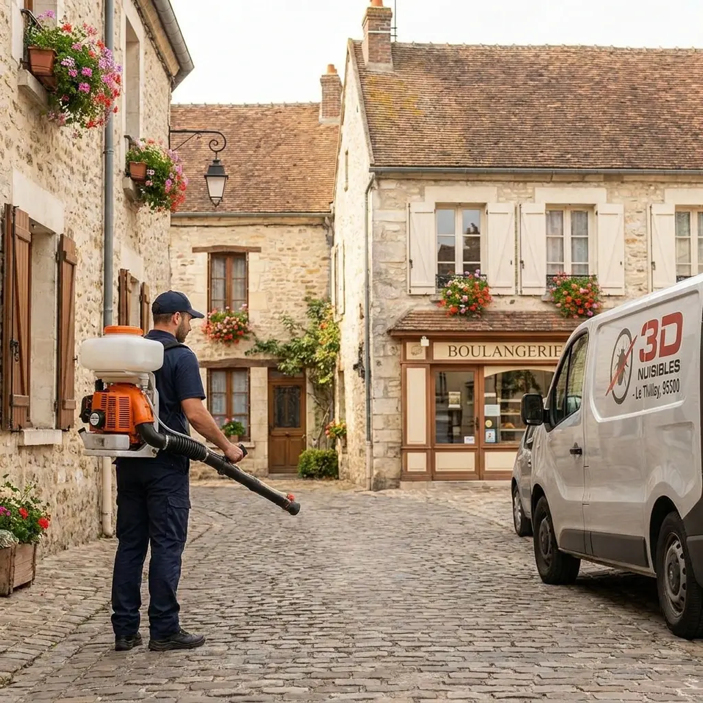 Comment se déroule l'intervention au Thillay ?