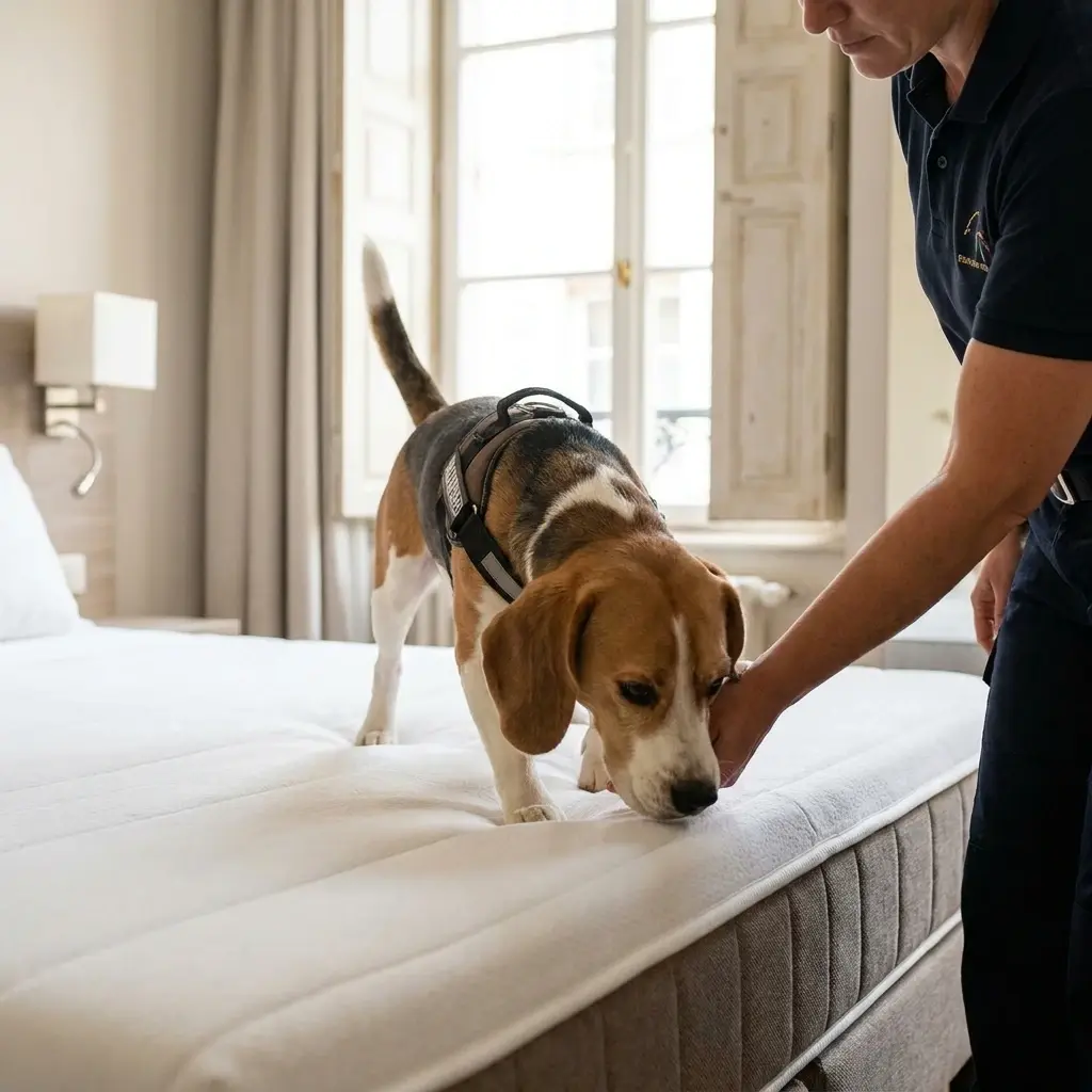 Situations courantes : matelas infestés, canapés, rideaux et plinthes
