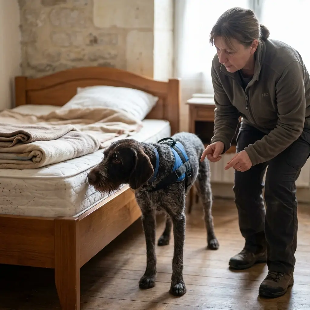 Détection canine punaise de lit Laon (02000)